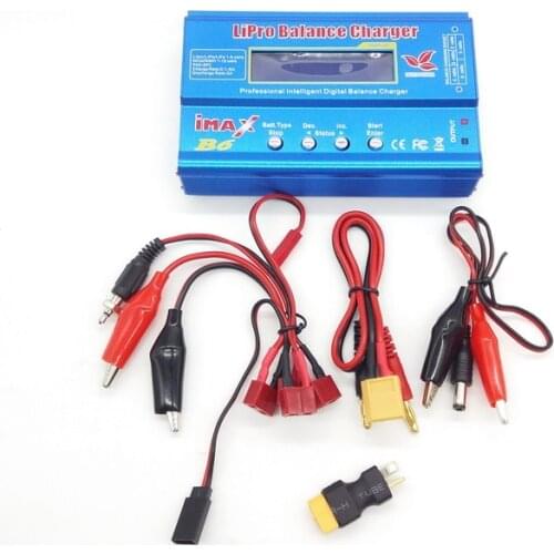 IMAX B6 Digital Lipro Battery Charger XT60 Version for Rc Multirotor Fpv Racing Drone Helicopter Airplane Battery