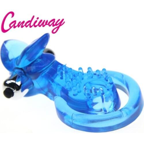 Cock rings Vibrators ball holder delay Ejaculation dildo extender Premature Lock Fine Tongue clit Sex Toys product for Men 2ring