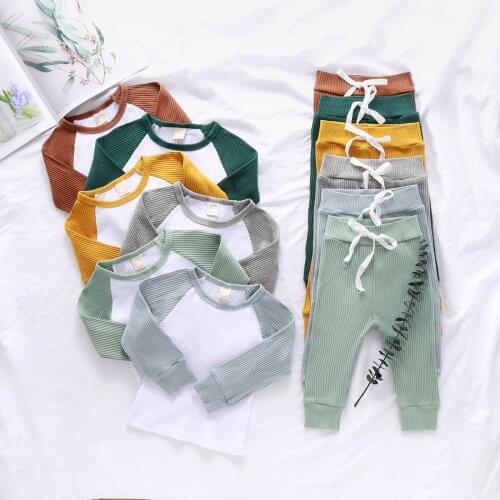 Baby Kid Boy’s Autumn Winter Clothes Set Warm 2pcs Long-sleeved Top Trousers Long Pants Suit Fashion Casual Outfits Set 1-4Years