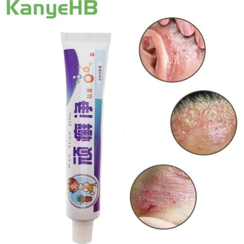 1pcs Eczema Cream Anti-itching Psoriasis Antibacterial Dermatitis Anti-inflammatory Pruritus Eczematoid Herbal Medical Ointment