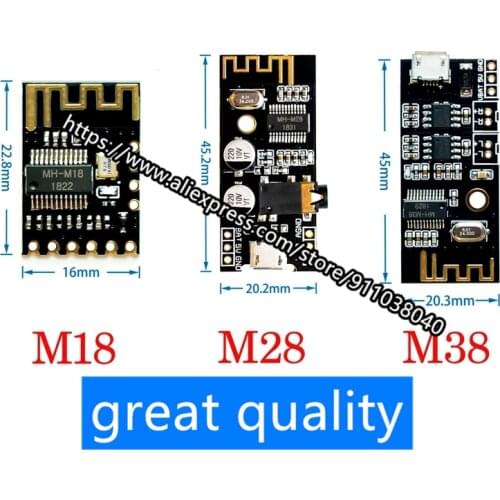 MH-MX8 Wireless Bluetooth Audio Module 4.2 Stereo Lossless High Fidelity HIFI DIY Modification M18 M28 M38