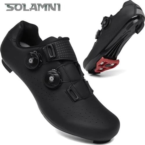 Cycling Shoes MTB Road Flat Cleat Sneakers Men Speed Bicycle Racing Riding Footwear Women SPD Self-Locking Sapatilha Ciclismo