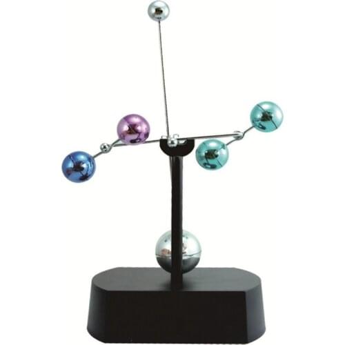 Funny Planet Kinetic Mobile Desk Mini Electronic Perpetual Motion Game Stress Relief Decompression Relax Toys Gift For Children