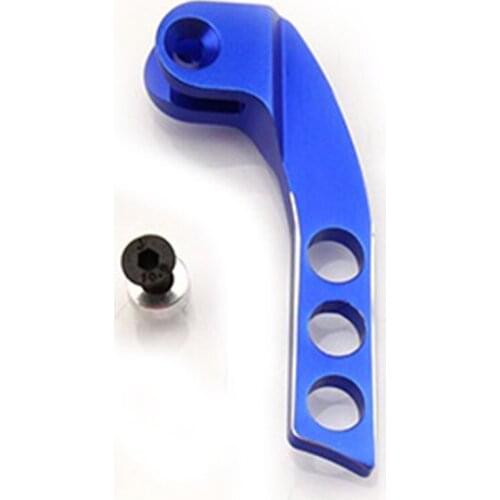 Metal 4-Hole Transmitter Neck Strap Balancer Adjuster for Futaba Radiolink Frsky X9D RC Remote Control,Blue Vertical