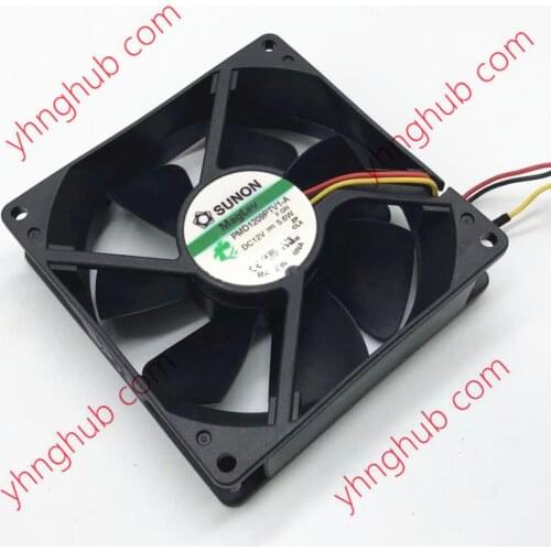 SUNON PMD1209PTV1-A F.GN DC 12V 5.6W 90x90x25mm 3-Wire Server Cooling Fan