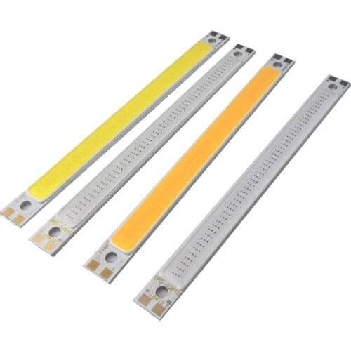 10W COB LED Chips Strip Bar Light Pure White Warm White blue red Home Bulb for DIY Auto Light Source Lamp DC12V 1pcs/Lot