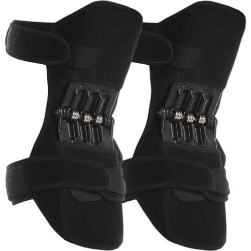Knee Rebound Booster Joint Support Knee Joint Stabilizer Protection Leg Spring Support Sports Knee Pads Outdoor Protective Gear