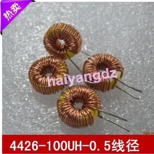 10pcs/11mm 100UH 3A Magnetic ring inductors Magnetic ring inductors 4426 Annular inductance