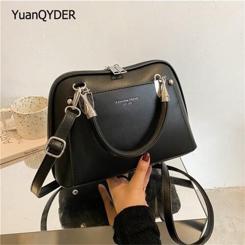 2021 New Solid Color Designer Womens Handbag High Quality PU Leather Ladies Shoulder Bag Fashion Design Women Messenger Bags