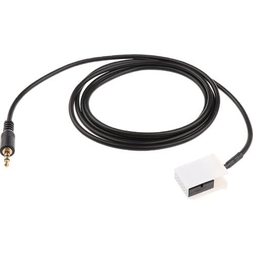 Car Aux Cable 3.5MM MP3 Audio Adapter Cord Connector Wire for Citroen C4