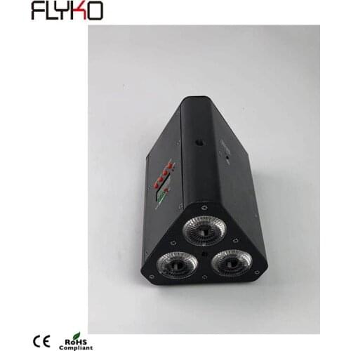 Free shipping 3x18W 6 in1 battery power IR LED wedge LIGHT