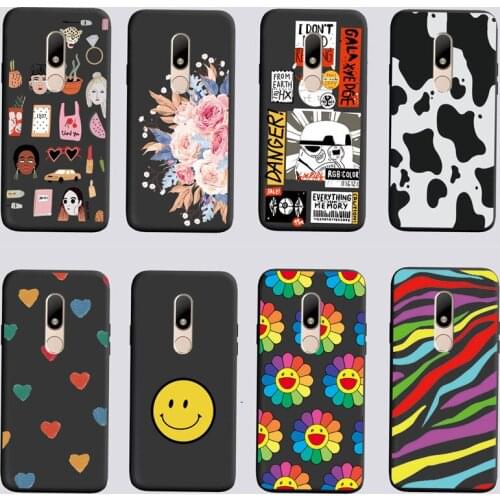 For Moto M case XT1662 5.5"inch bumper soft tpu silicone back cover for Motorola M Case XT1663 phone cases full protective coque