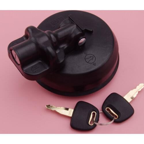 CITALL High Quality Black Excavator Locking Fuel Cap With Keys Fit for Hitachi JD 240DLC 75D 120D 135D