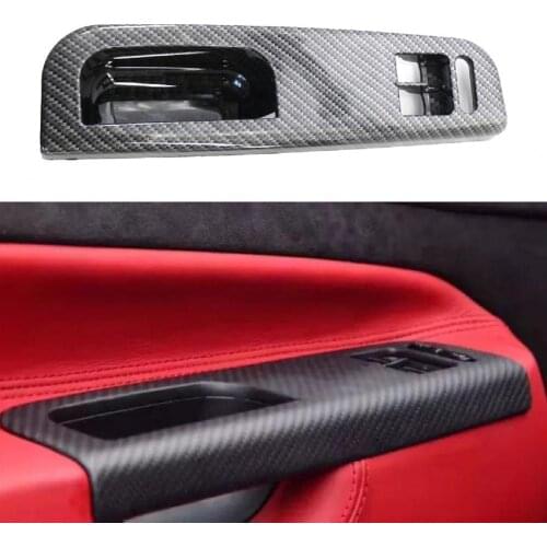 1 Set Door Handle Striped Surface Left Right Front Interior Door Grab for Volkswagen Old-version Bora/Golf 4 1999-2005