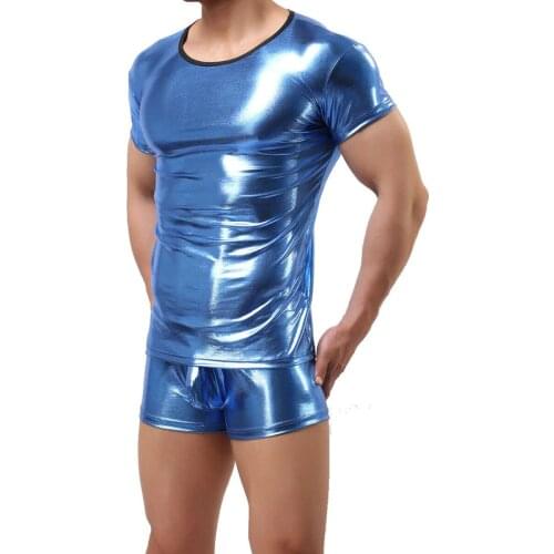FYXLJJ Men's Leather Briefs