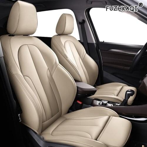 FUZHKAQI Make Custom Leather car seat cover For Dongfeng AX5 AX4 E70 AX7 S30 H30 CM7 S500 360 370 330 580 IX5 P16 S16 car seats