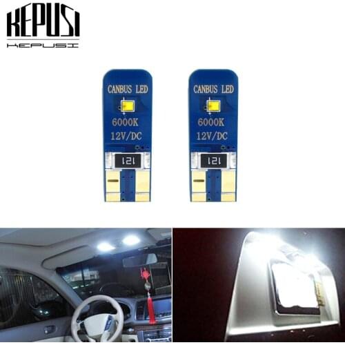 2Pcs W5W T10 LED Canbus Bulb for Chevrolet Cruze Captiva Aveo Trax Lacetti Car Interior Dome Light Trunk Lamp Parking Lights