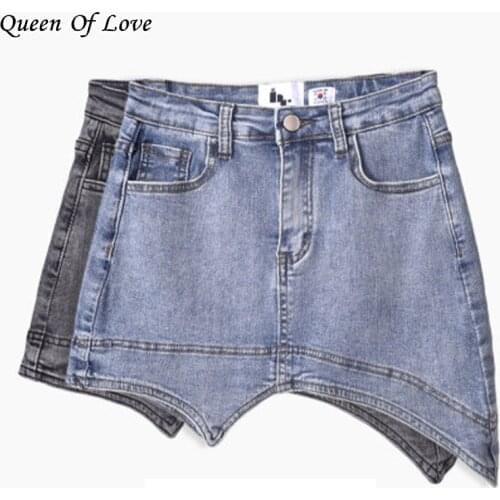 LAUZUOLA Denim Skirts For Women