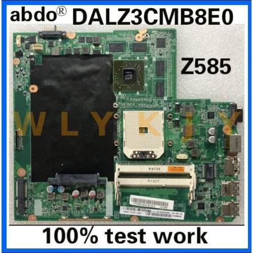 Abdo DALZ3CMB8E0 motherboard for Lenovo Z585 notebook motherboard PGA FS1 HD7670M/HD7640G DDR3 100% test work