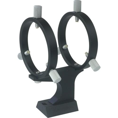 Datyson 60mm Guidescope Bracket Adapter Metal for Astronomical Telescope Finder Scope Mount Universal Base Size