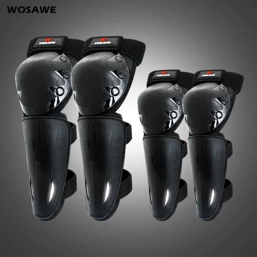 WOSAWE High Density Children Kids Knee Pads Bike Skateboard Skating Cycling Protection Elbow Guard Scooter Children Protector