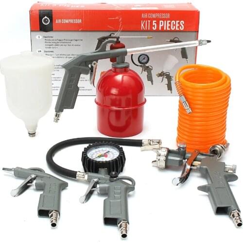 WENXING 5-piece Set Of Pneumatic Sprayer Airbrush Paint Tool Spraying Spray Gun Set Car Paint Spray Gun Limited Edition