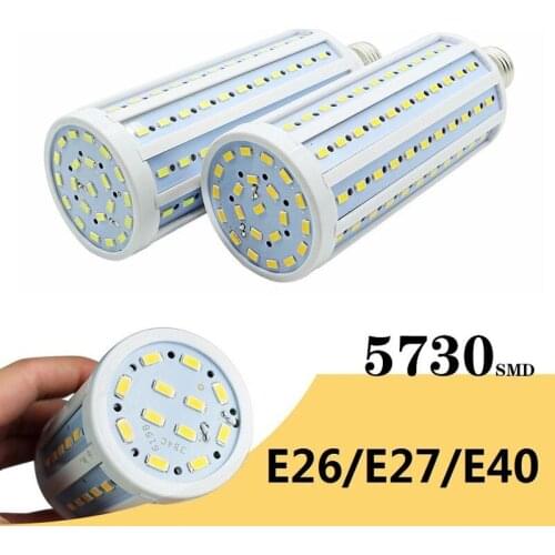 E27 LED Lamp AC 85-265V Light Bulb LED 5W~150W 5730 2835SMD Corn Bulb Energy Saving Lamp For Home Decoration Light