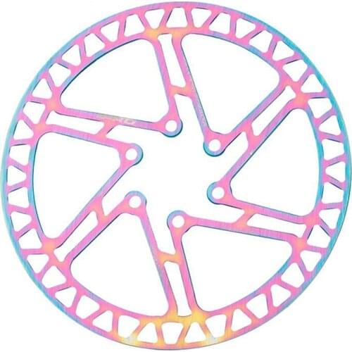 Bike Brake Disc Steel 160mm Hollow Out Colorful MTB Mountain Bike Brake Disc Bicycle Accessories