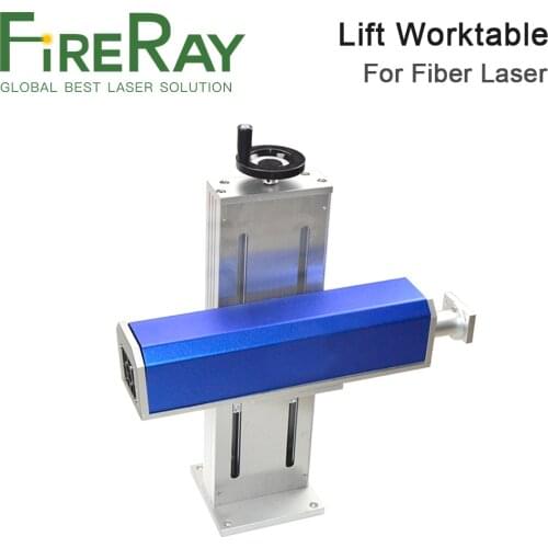 Fireray Fiber 1064nm Lift Up and Down System Fiber Laser Mark Path Laser Holder Fiber Laser Marking Engraving Machine