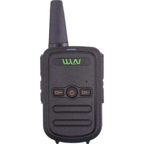 WLN KD-C51 3-5 KM 16 CHANNEL SINGLE TRANSCEIVER BLACK CASE CHARGER TOOL INCLUDED