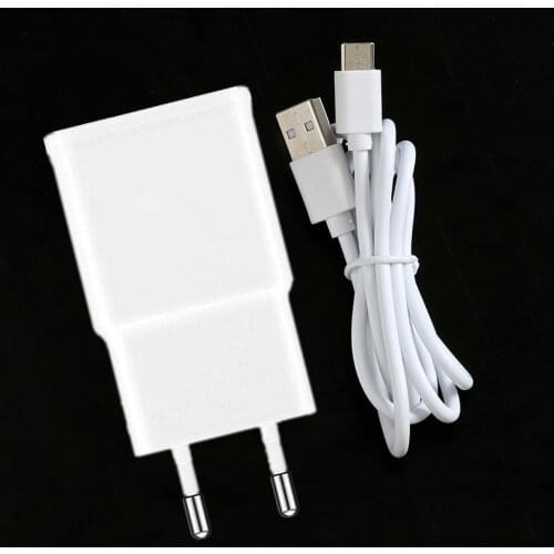 EU/US Plug USB Phone Charger For Samsung S20 A51 A71 A81 Honor 30 20 10 Redmi Note 8 9 Pro Type C 2A Fast Charging Data Cable
