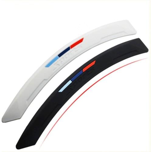 Car Wheel Eyebrow Protection Front Rear Body Bumper Protector Car Styling For fiat punto 500 bravo freemont stilo panda linea