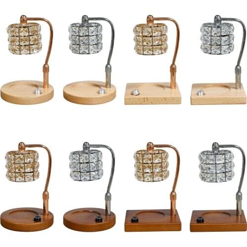 Iron Electric Wax Melter Scented Candle Warmer Spa Melt Light Bedroom Burner