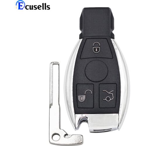 3 Button Remote Car Key Shell Fob Case For Mercedes For Benz A B C E S Class W203 W204 W205 W210 W211 W212 W221 W222