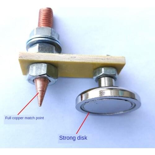 Car Spotter Accessories Spot Earth Car Dent Repair Spare Parts Stud Welding Machine Ground Connector Auto Bodywork With Magnetic