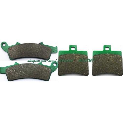 For APRILIA 500 ATLANTIC Sprint 2007 Disc Brake Pads Pill Front Rear