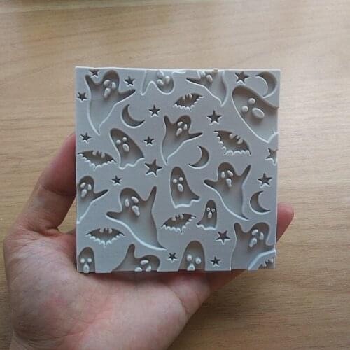 Halloween Ghost Shape Silicone Cake Mould Chocolate Cupcake Decoration Tool Fondant Cake Decorating Tools Baking Tool SQ16378