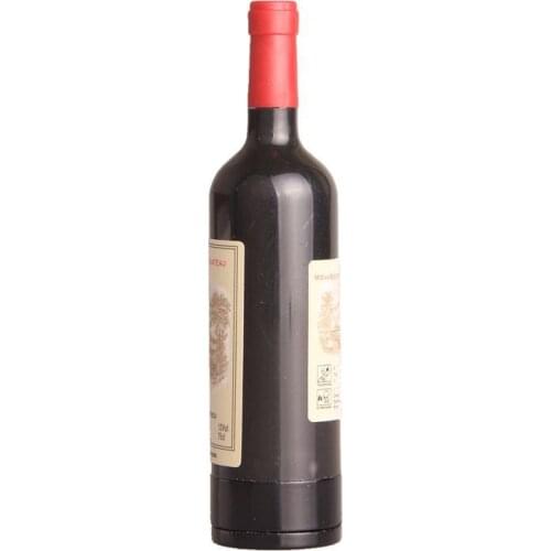 Creative Wine Bottle Plastic Pink Fmale Open Fmale Lighter Inflatable Refill Gas Lighters Smoking Cigarette and Cigar Lighter