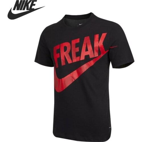 Original New Arrival NIKE ASGA M NK DF FREAK PRINT SS TE Mens T-shirts short sleeve Sportswear