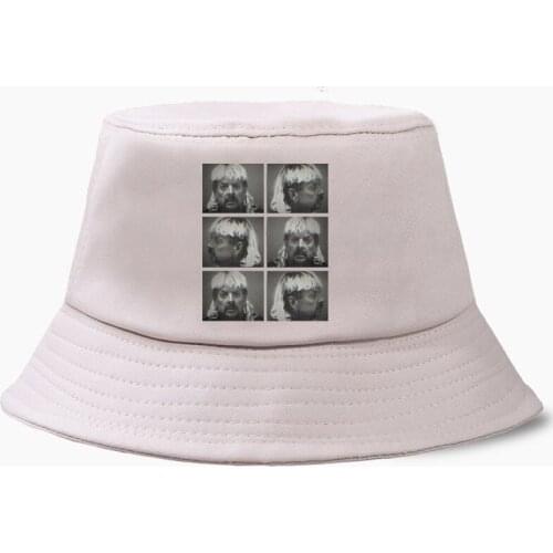 Bucket Cap Tiger King Joe Exotic For President Outsdoor Fishing Hunting Sunscreen Hat Tv Show Harajuku Street Caps Beach Hats