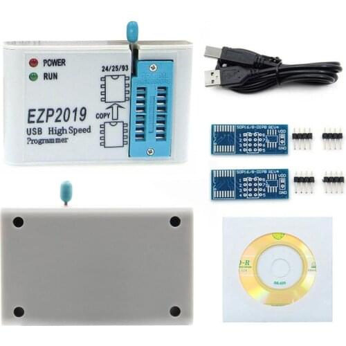 Portable EZP2019 High-speed USB SPI Programmer Ezp 2019 Support For 24 25 93 EEPROM 25 Flash Memory Blocks BIOS Chip Programmer