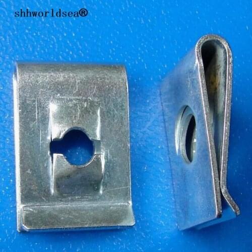 Shhworldsea automotive metal clips and fasteners U-type iron clip