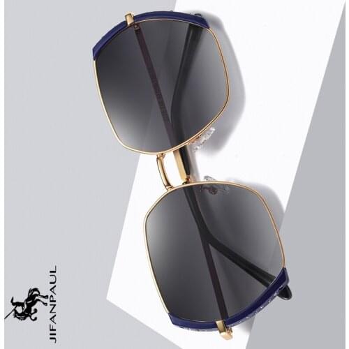 JIFANPAUL New Men Aluminum Vintage Sunglasses Polarized UV400 Male Sun Glasses men For Men driving glasses outdoor travel