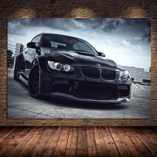 Super Sport Car Wallpaper Canvas Painting Poster and Prints Wall Art Picture for Living Room Bedroom Home Decor Cuadros Unframed