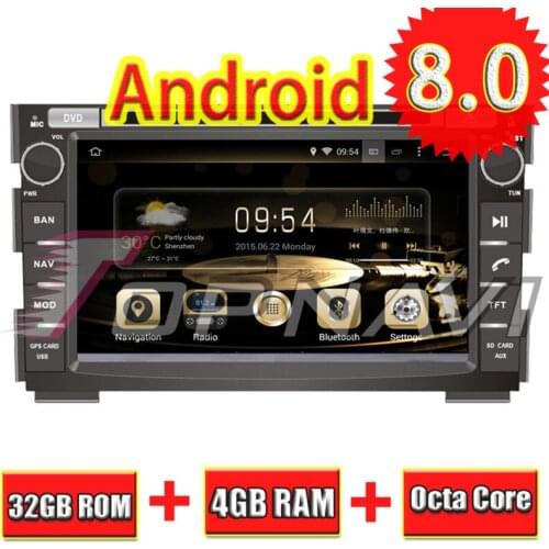 Topnavi 7'' Octa Core Android 8.0 Car GPS Navigation for KIA CEED 2006 2007 2008 2009 2010 2011 2012 Autoradio Stereo DVD Player