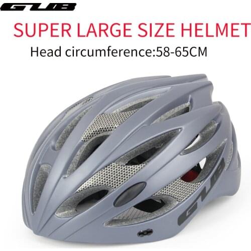 Big head circumference road bike cycling helmet for men protective safety hat mountain bicycle hemet gub DD
