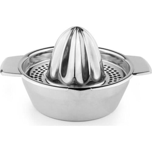 1PC Stainless Steel Fruit Lemon Lime Kitchen Citrus Juicer Hand Press Squeezer Tool OK 0047
