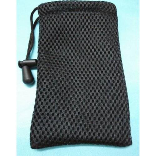 100pcs free shipping mesh drawstring bag jewelry mesh bag mesh gift bag pouch custom logo for gift mp4 phone jewelry