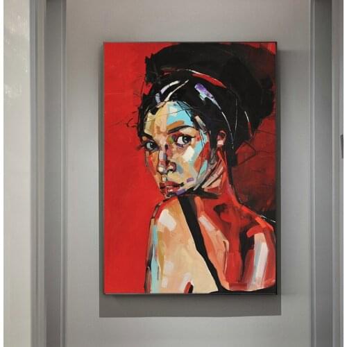 Abstract Sex Woman Picture Wall Poster Modern Sex Lady Canvas Print Painting Art Aisle Living Room Graffiti Girl Home Decoration