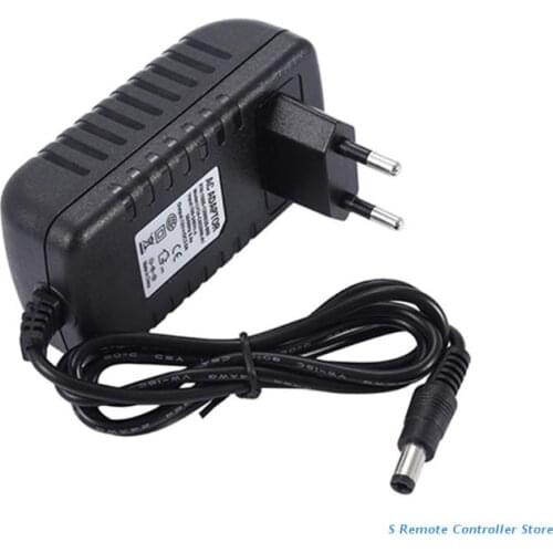 BX0E 10V 1A 1.5A 2A 3A AC/DC Adapter Switch Power Supply Charger for LED Light Strips 5.5x2.1-2.5mm Male Connector US/UK/EU/AU